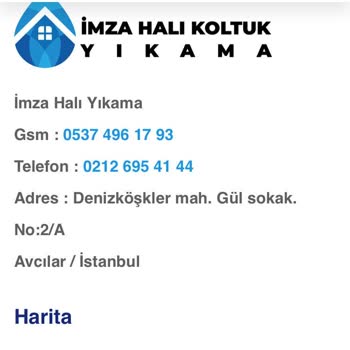 İmza Halı Koltuk Yıkama (Avcılar) Halılarım Pis Geldi