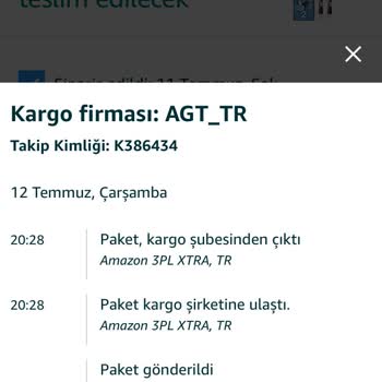 AGT Kurye Dağıtım Olmayan Bölge Gönderisini Kabul Ediyor