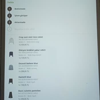 Stradivarius Aldığım Ürün Teslim Edilmedi