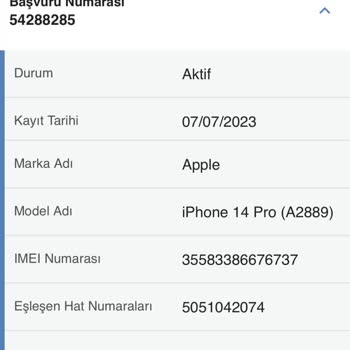 BTK (Bilgi Teknolojileri ve İletişim Kurumu) IMEI Eşleşen Numara Değişikliği