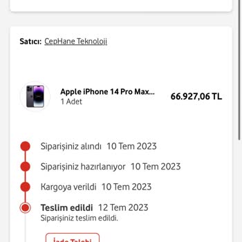 Vodafone Cephane Teknolojiden Aldığım Telefondan Kutu Boş Çıktı