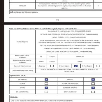 Çalışma ve Sosyal Güvenlik Bakanlığı Evde Bakım Maaşı Kısmı Bağımlı İbaresi