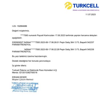 Trendyol Haksız Mükerrer Harcamayı Ödemiyor.