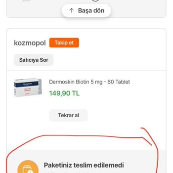 Sürat Kargo Hiçbir Bilgi Vermeden Kargolarımı Teslim Etmeyip Satıcıya İade Ettiler