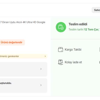 Hepsiburada Tantech Ticari Ahlak Sıfır