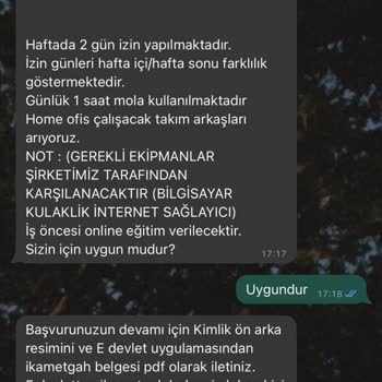 İstihdam Vaadiyle Bilgiler Alınıyor Payfix Gratis Home Office İş İlanı