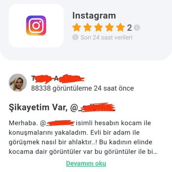 Instagram Hesabıma İftira Atılıyor