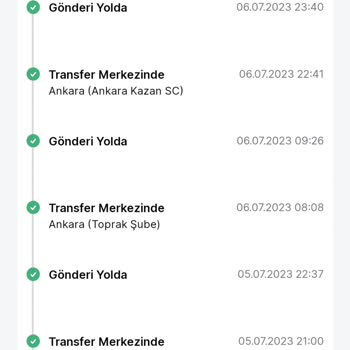 Trendyolmilla Kargo Sorunu