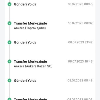 Trendyolmilla Kargo Sorunu
