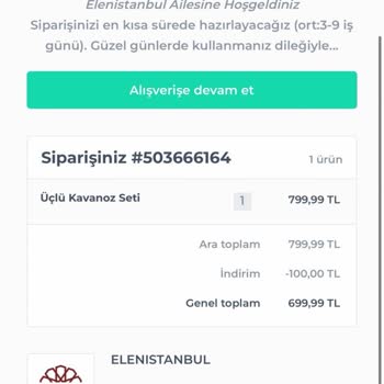 Elen İstanbul Sayfası Satışa Durdurulsun