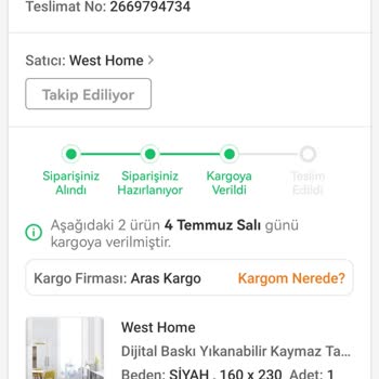 Trendyol Teslim Tarihi Geçen Ürünün İadesi Yapılmıyor