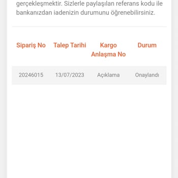 Birnumara.com Siparişim Hala Kargoya Verilmedi