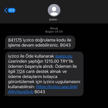 Guess Online Ödeme İle Alınan Ürünün Gözükmemesi