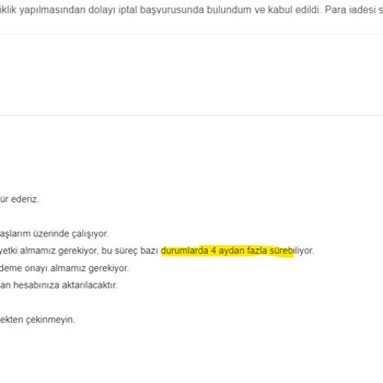 Tickets.com.tr Mağduriyeti Para İadesi Yapılmıyor. İlgi Alaka Sıfır 0.