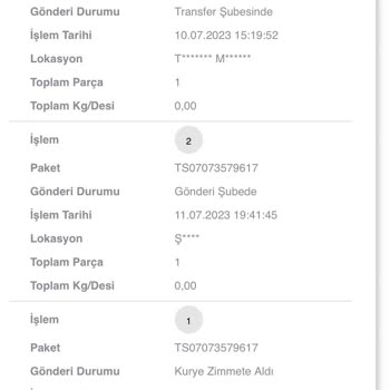 Scotty Kargo Günlerdir Kuryenin Zimmetinde Ve Bilgi Alınamıyor