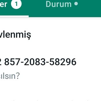 WhatsApp +62 Numaralı Telefondan Mesaj Geldi Şikayetçiyim