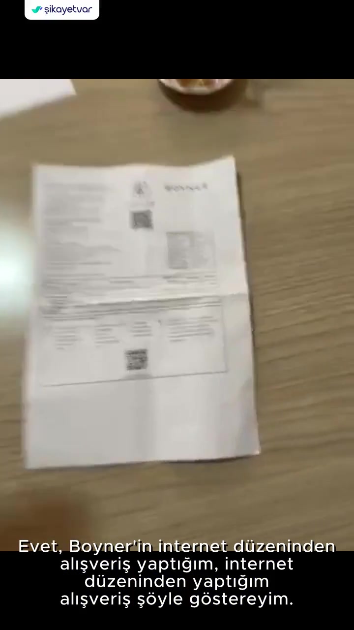 Boyner İnternet Sitesinden Yapılan Alışverişte Firmanın Boşvermişliği videonun kapak resmi