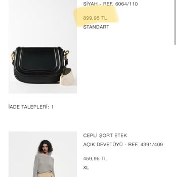 Zara'dan Siparişimde Sorun Yaşıyorum