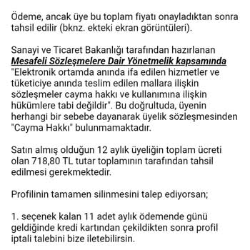 E Çift Fazla Para İstemesi