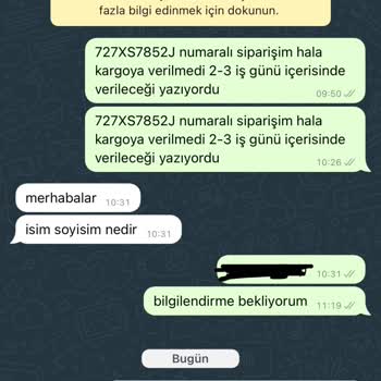 Ok Roses Siparişimle İlgili Kendilerine Hiçbir Yerden Ulaşamıyorum