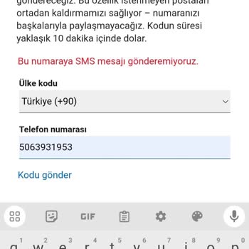 Hotmail Kilitlendi Oturum Açmak İçin Güvenlik Kodu SMS Alamıyorum