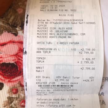 A101 Ürün Teslimatı Yapmıyor