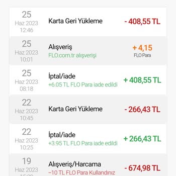 FLO Ayakkabı FLO İade Ücretimi Yatırmıyor