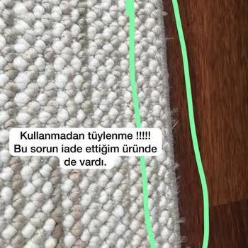 Apex Halı Defolu Gönderim Yaptı Şu An İlgilenmiyorlar