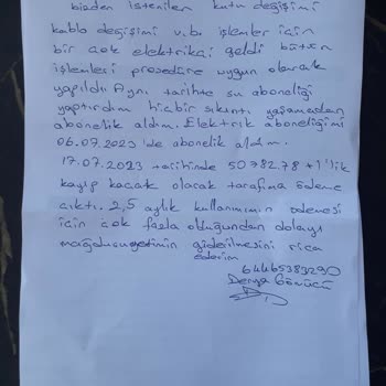 Antalya Ck Akdeniz Haksız Yere Kaçak Kullanım Bedeli Çıkarma