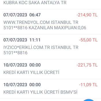 İş Bankası Kredi Kartı Yıllık Ücreti