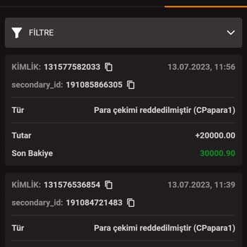 Rinabet Riskli Diyerek Ödeme Yapmıyor