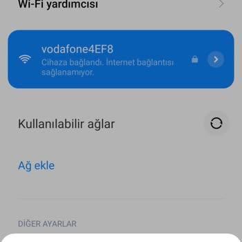 Vodafone İnternet Kapsama Alanı Problemi