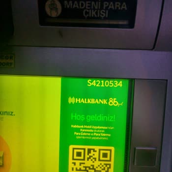 Ziraat Bankası Halkbank ATM'si Para Yuttu. İade Edilmiyor.