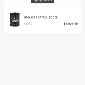 HIQ Nutrition Hiq Sipariş Hazırlanıyor