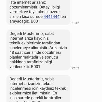 Türk Telekom Arızamı Gidermiyor, Giderilmiş Gibi Davranıyor.
