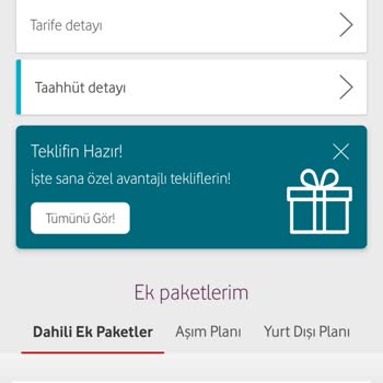 Vodafone Yanlış Fatura Bedeli Gösterme