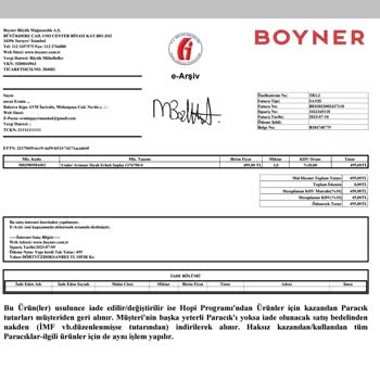 Boyner Ürün Teslimatı Ve Fatura'da Sahte T. C. No Ve Adres