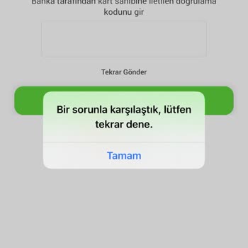 Martı App Kart Sorunu