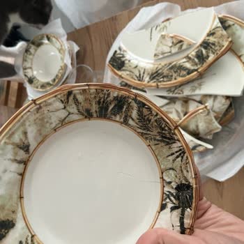 Karaca Züccaciye Kırık Parçaların Tarafıma Gönderilmemesi