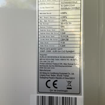 FujiPlus Salon Tipi Yeni Klima Soğutmuyor