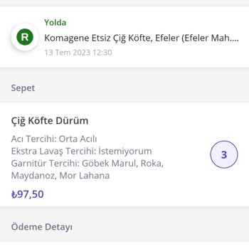 Getir 1 Saatten Uzun Süren Sipariş Sorunu