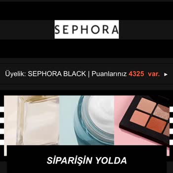 Sephora Black Kart Puanlarım Silindi