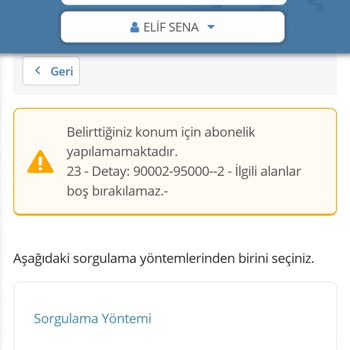 CK Boğaziçi Elektrik Belirtilen Konuma Abonelik Yapılamamaktadır