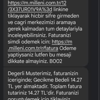 Millenicom Abonelik Bitirme Sorunu