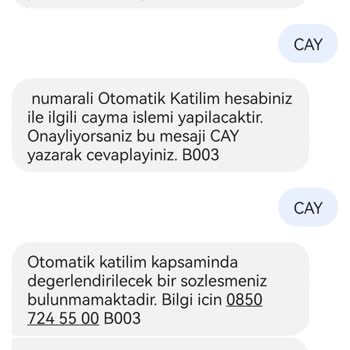 Anadolu Hayat Emeklilik Beş İptali Yapılmıyor