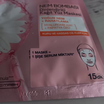 Garnier Yüz Maskesi Son Kullanma Tarihi Yazmıyor!