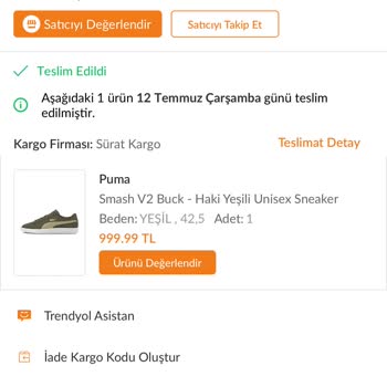 Sürat Kargo Hem Yanlış Ürün Yollayıp Hem Kaba Ve Saygısız Davrandı