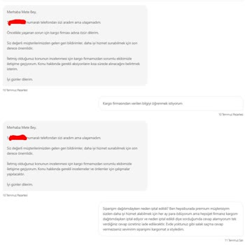 hepsiJET Hepsiburada Hepsijet Kargo Firması Kargomu Anlamsız Şekilde İptal Etti
