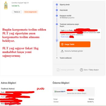 hepsiJET Hepsiburada Hepsijet Kargo Firması Kargomu Anlamsız Şekilde İptal Etti