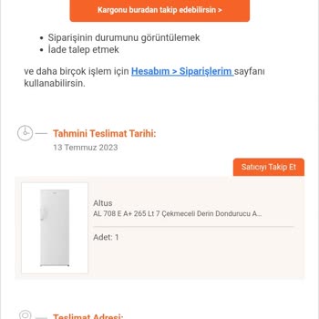 Trendyol Alınan Ürün İle Gelen Ürünün Farklı Olması